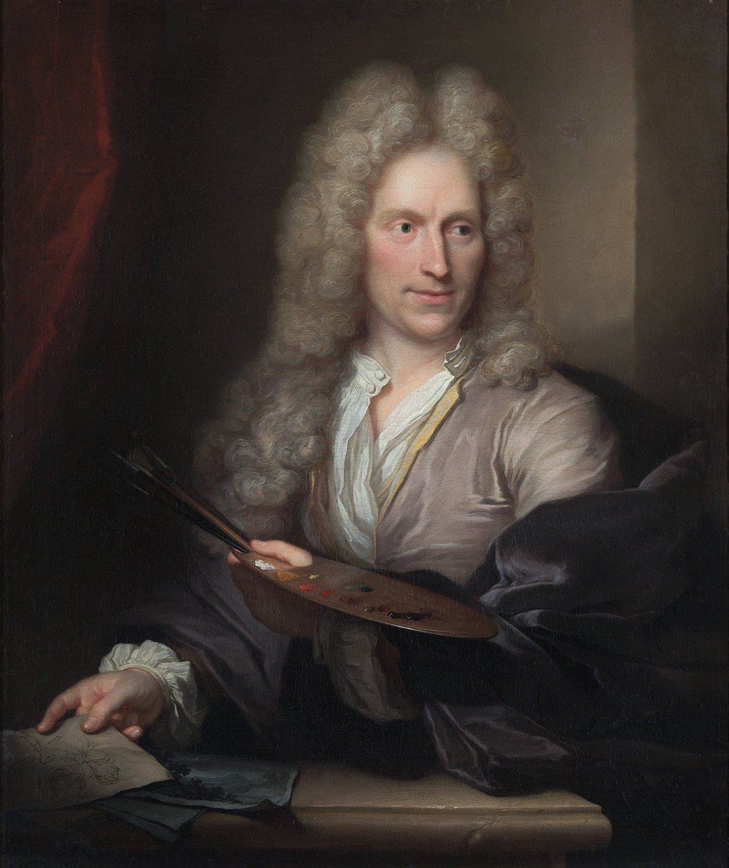 Retrato de Jan van Huysum de Arnold Boonen