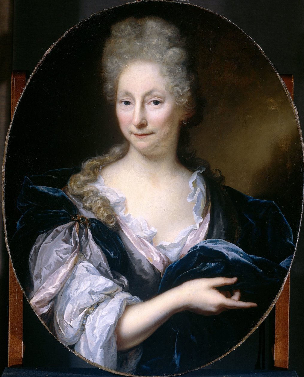 Retrato de Margaretha van de Eeckhout, Esposa de Pieter van de Poel de Arnold Boonen