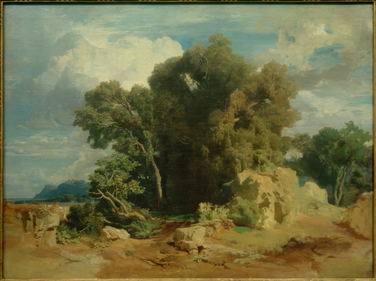Böcklin, Pontine swamps de Arnold Böcklin