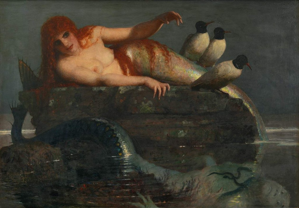 Mar Calmo, 1886-1887. de Arnold Böcklin