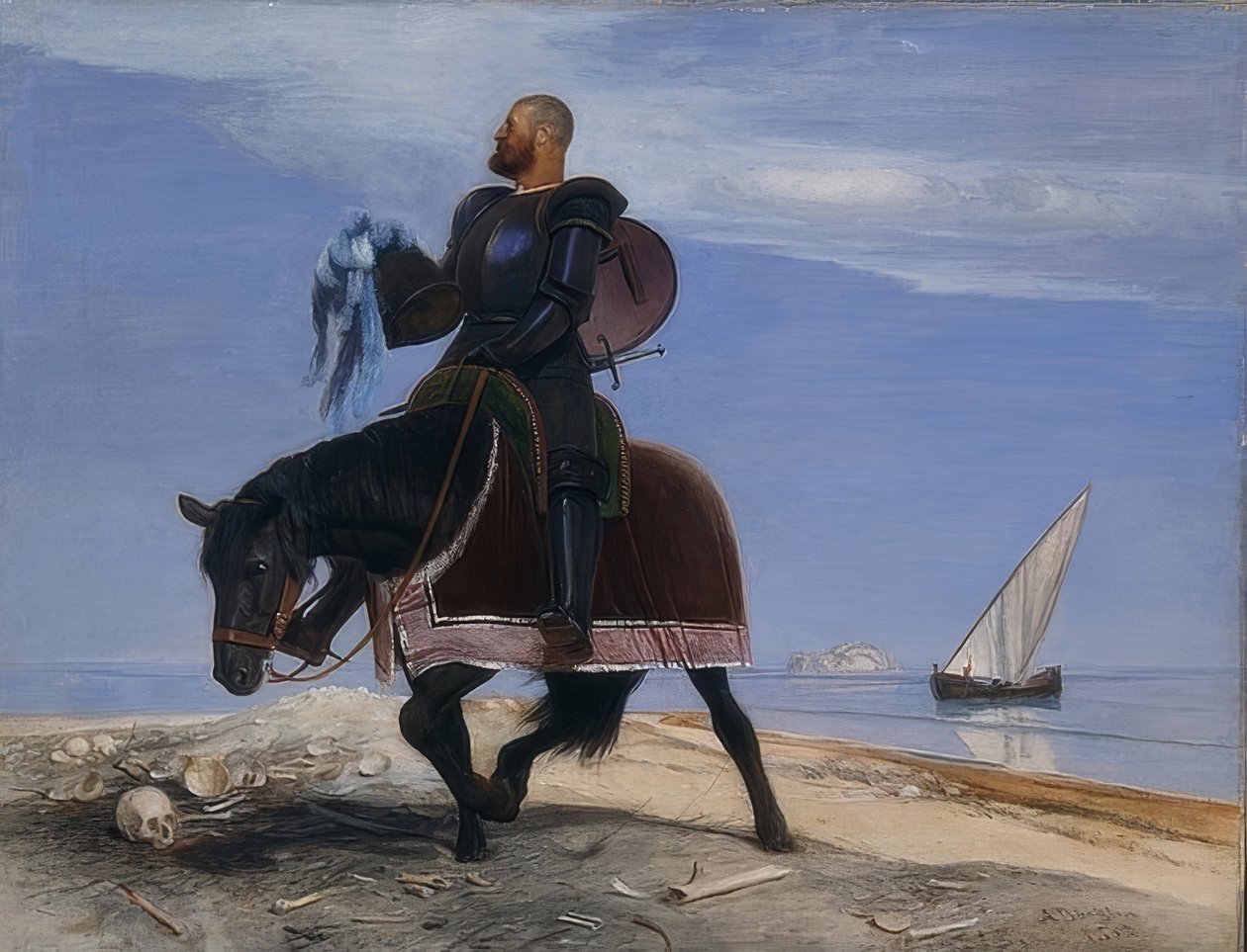 O aventureiro. 1882 de Arnold Böcklin