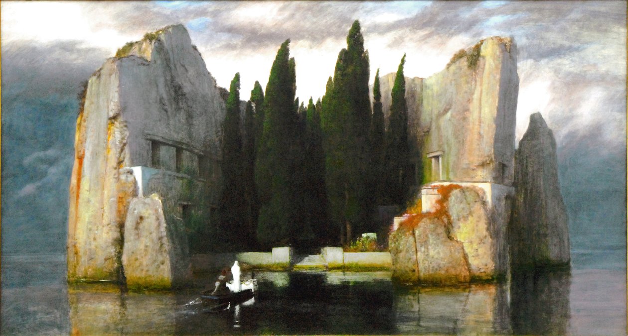 Alemão: Die Toteninsel Isle of the Dead (A Ilha dos Mortos) de Arnold Böcklin