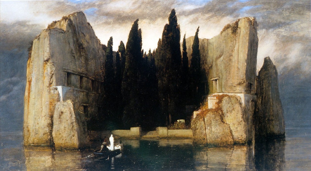Alemão: Die Toteninsel Isle of the Dead (A Ilha dos Mortos) de Arnold Böcklin