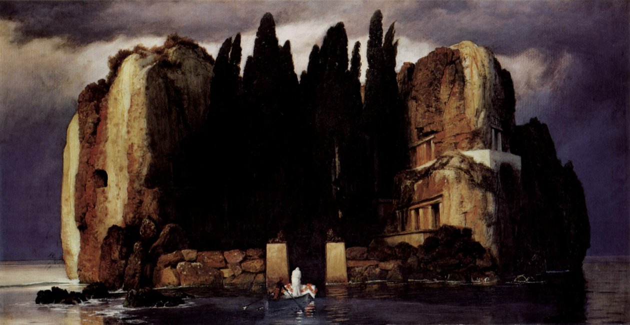 Alemão: Die Toteninsel Isle of the Dead (A Ilha dos Mortos) de Arnold Böcklin