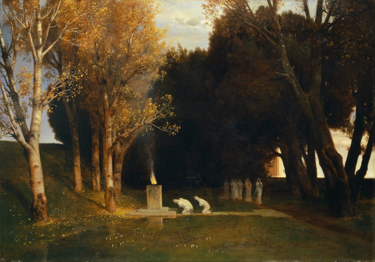Bosque sagrado de Arnold Böcklin