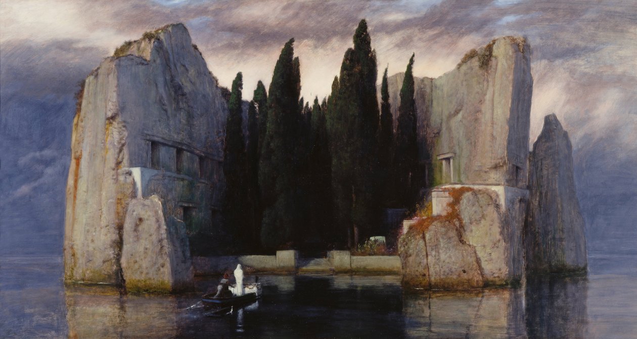 Ilha dos Mortos, 1883 de Arnold Böcklin
