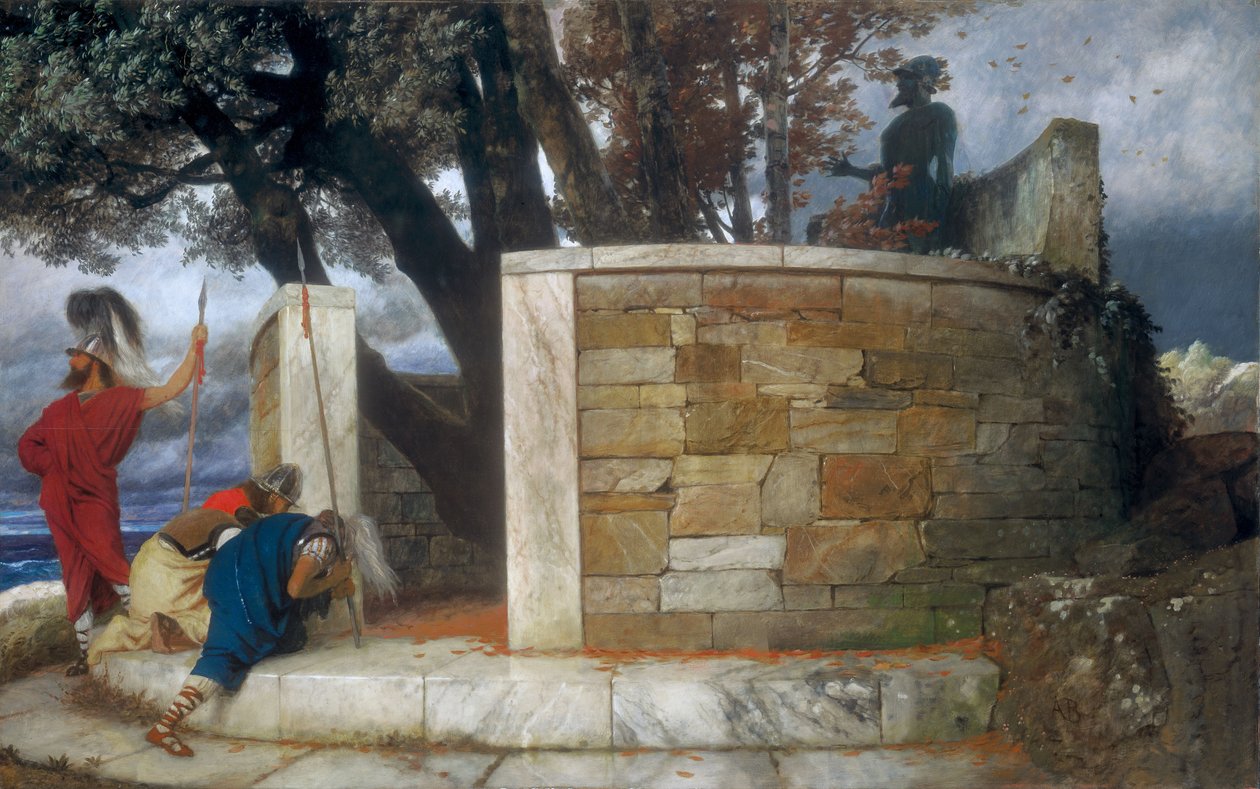 O Santuário de Hércules de Arnold Böcklin