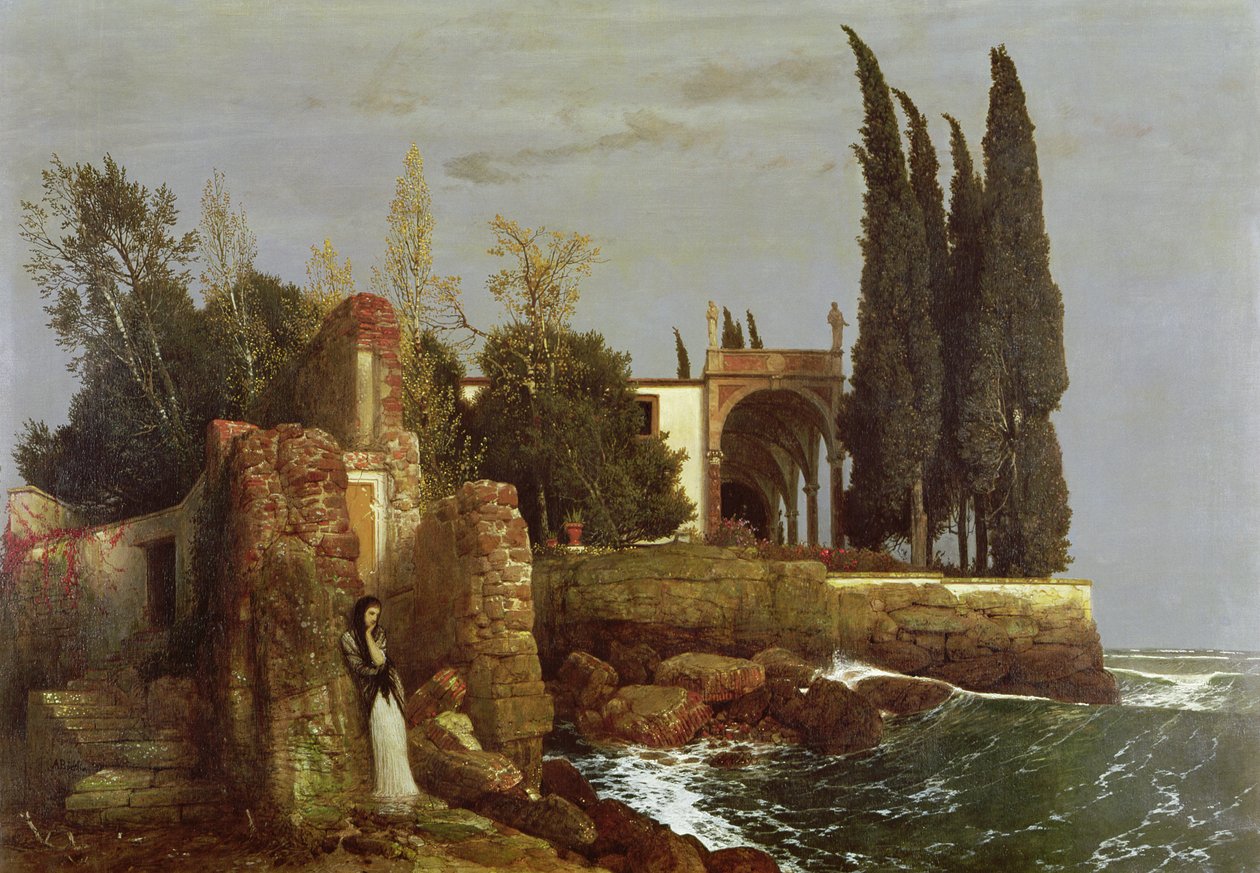 Moradia à beira-mar de Arnold Böcklin