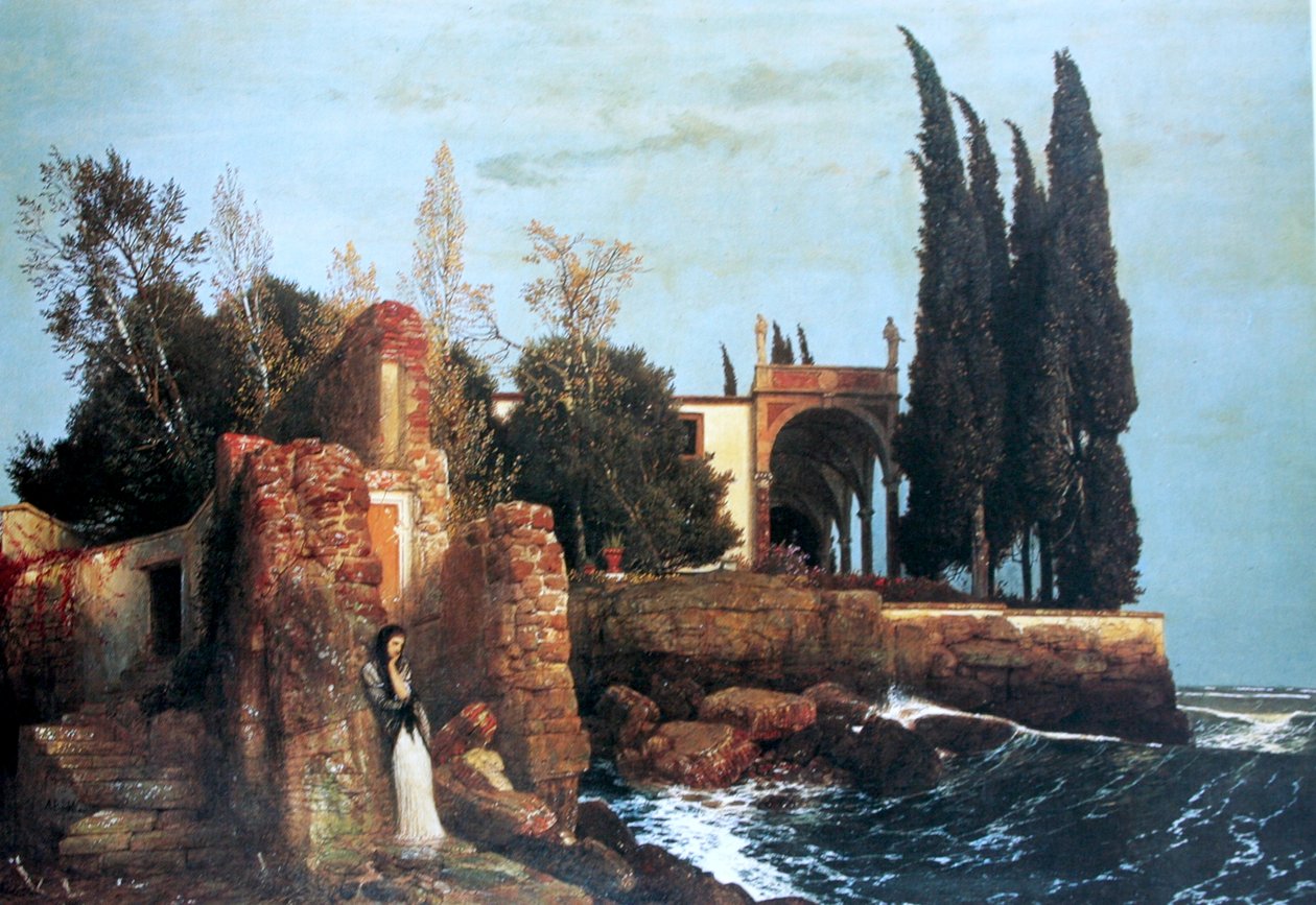 Moradia à beira-mar de Arnold Böcklin
