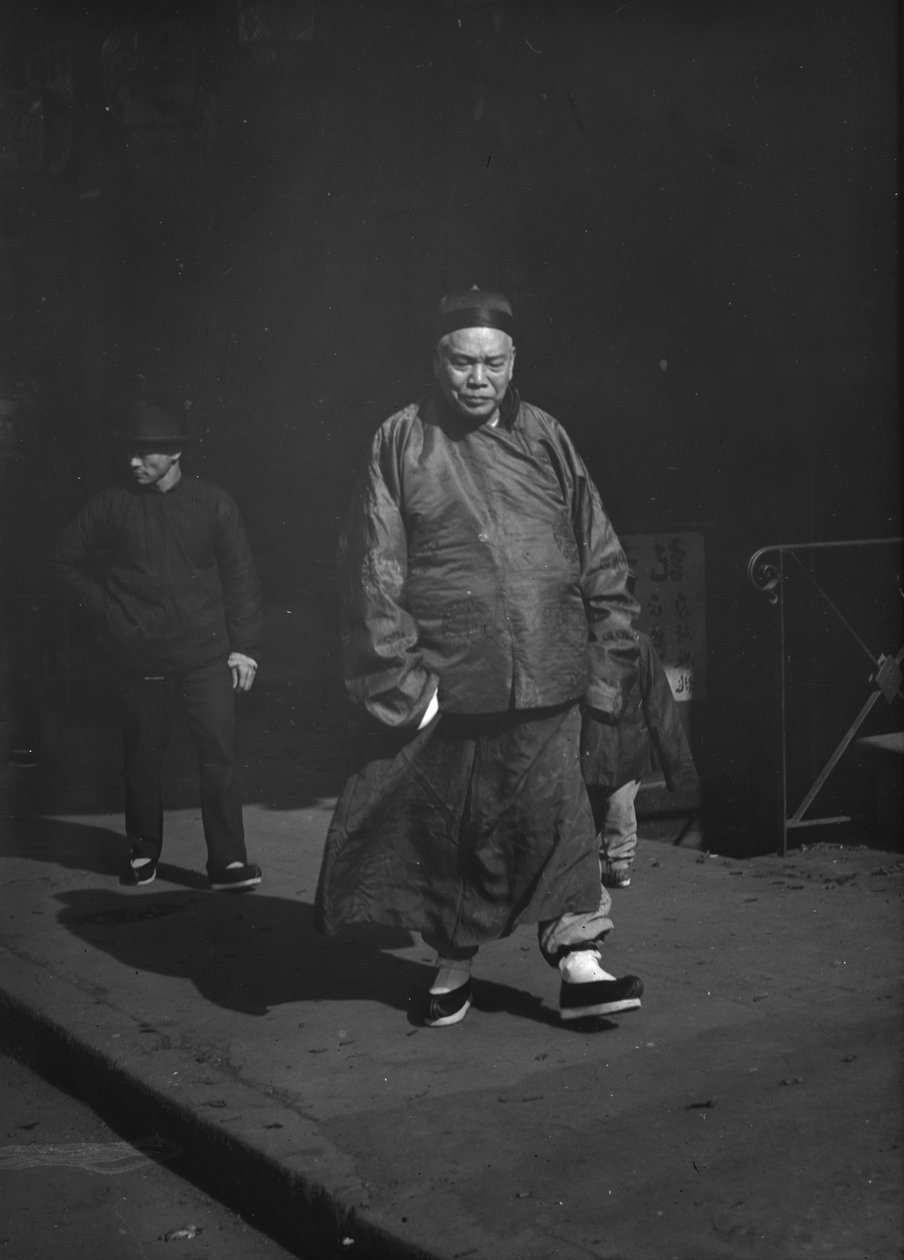 Comerciante, Chinatown, São Francisco de Arnold Genthe