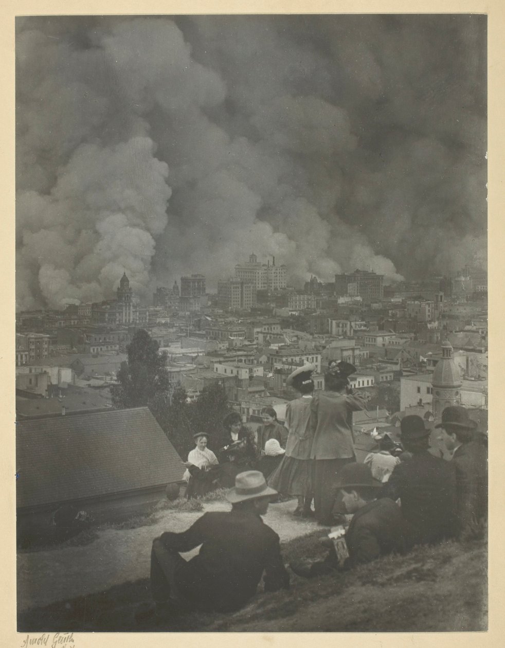 Terremoto de São Francisco de Arnold Genthe