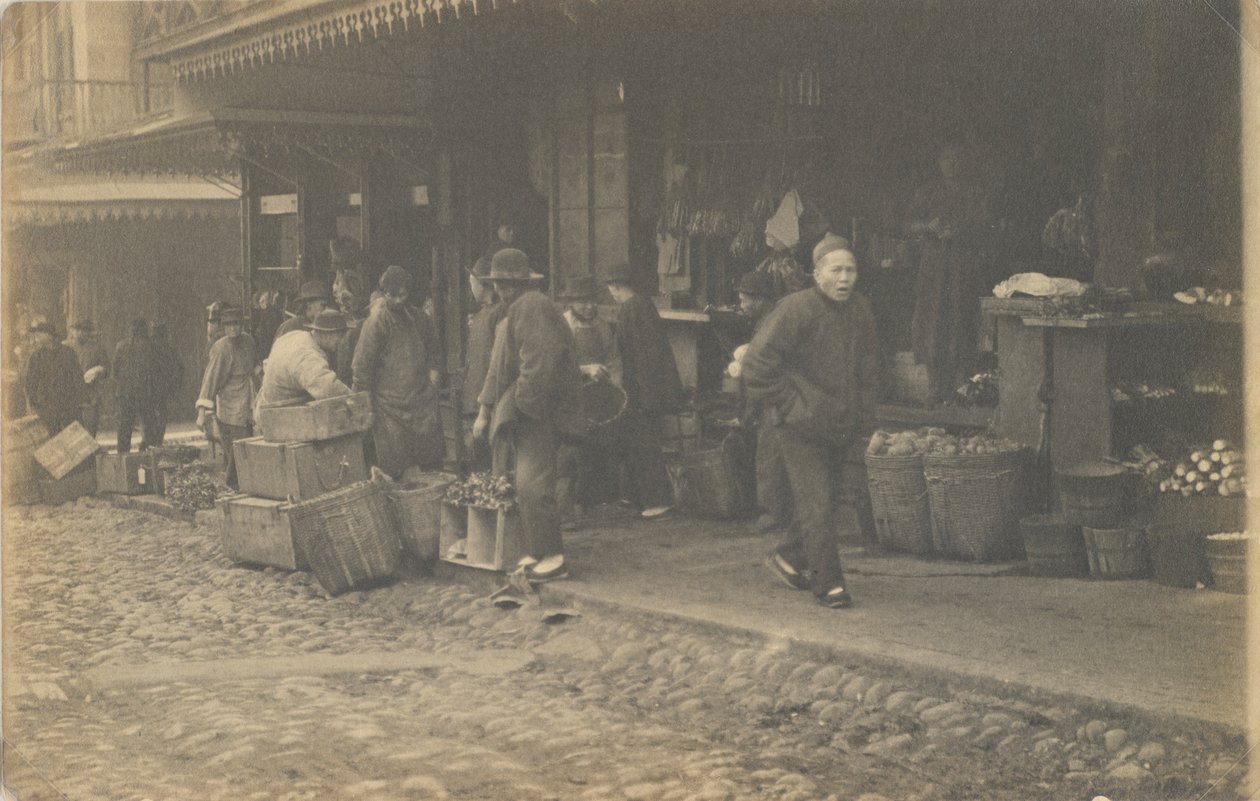 O Mercado da Manhã de Arnold Genthe
