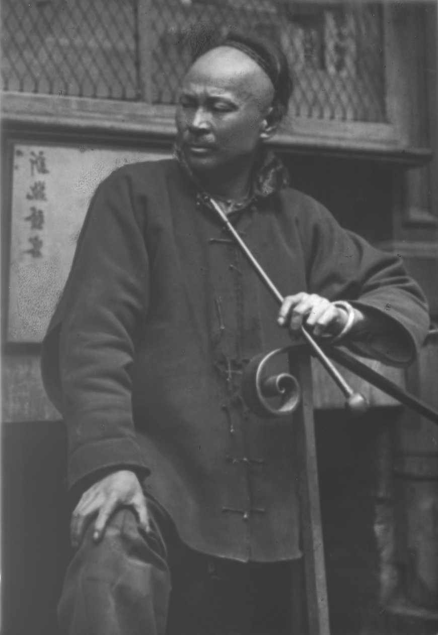 O fabricante de sapatos, Chinatown, São Francisco de Arnold Genthe