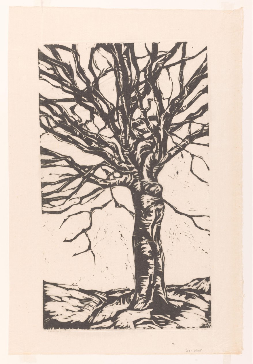 Árvore nua de Arnold Pijpers (signed by artist)