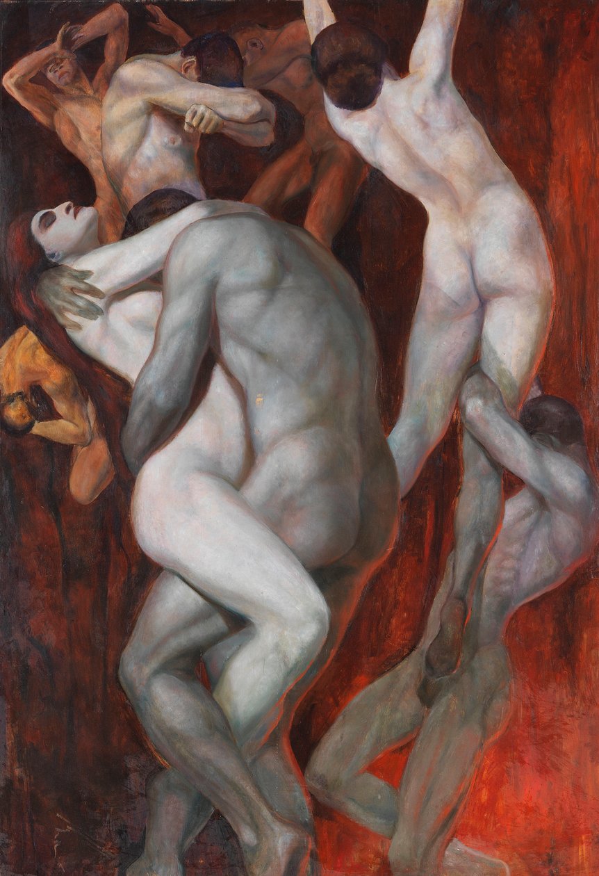 Os Malditos, c. 1910. de Arnold Rechberg