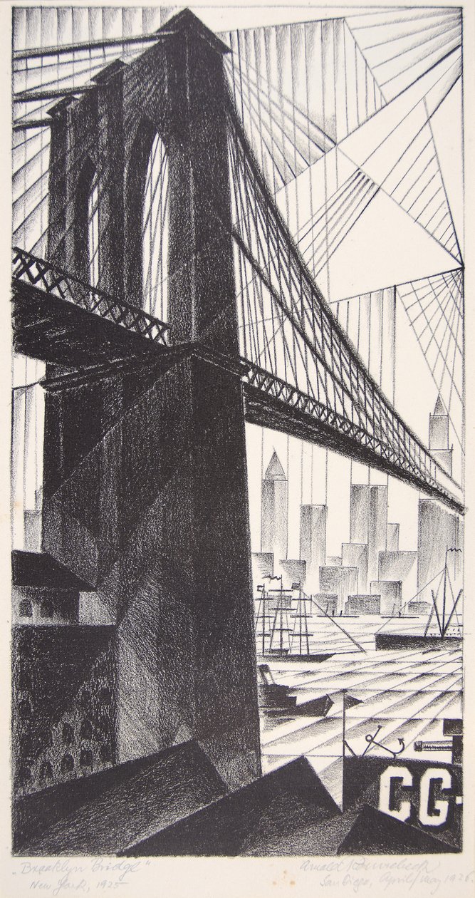 Ponte do Brooklyn de Arnold Ronnebeck