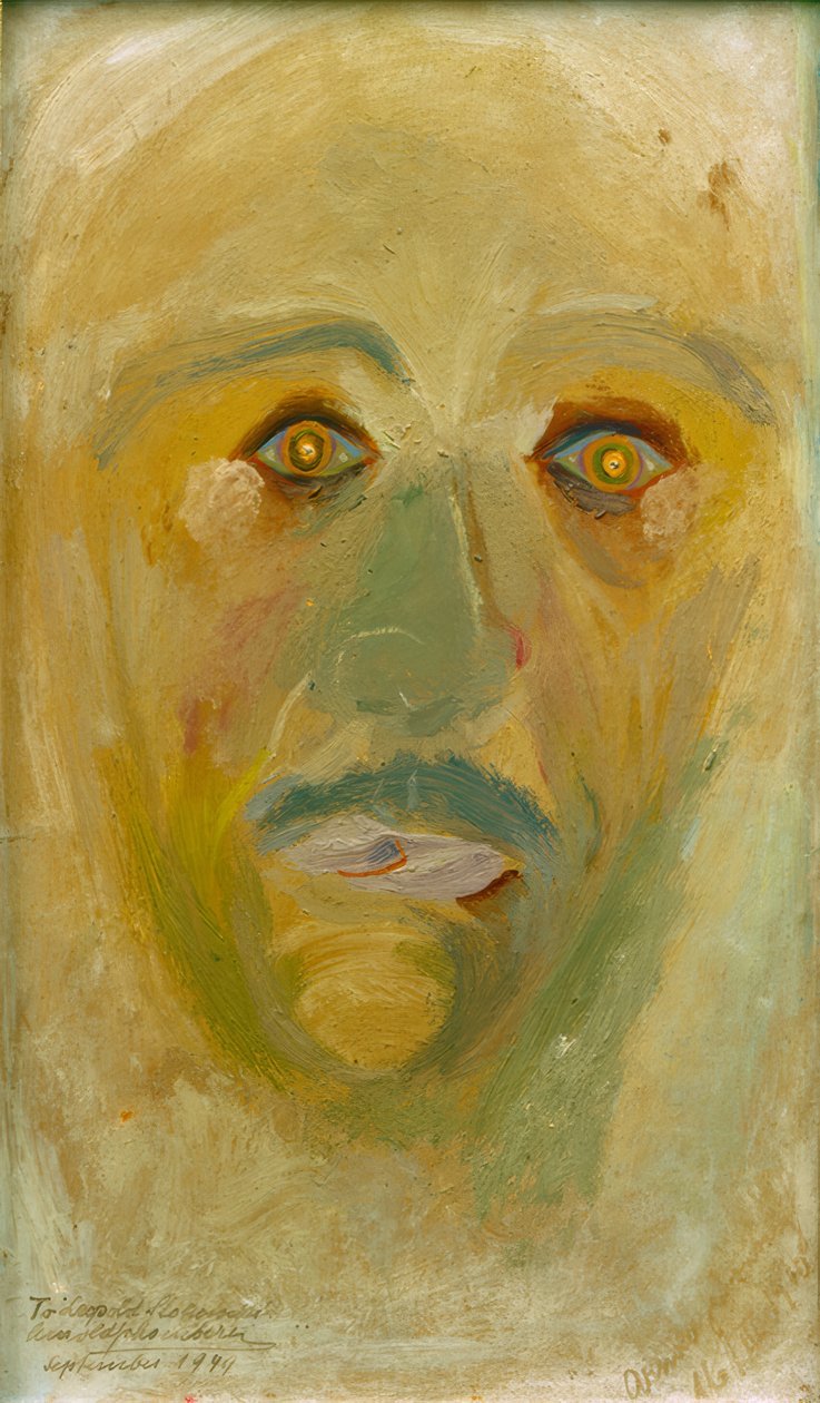 Autorretrato (Visão) de Arnold Schönberg