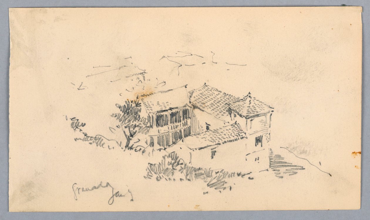 Pátio, Granada de Arnold William Brunner