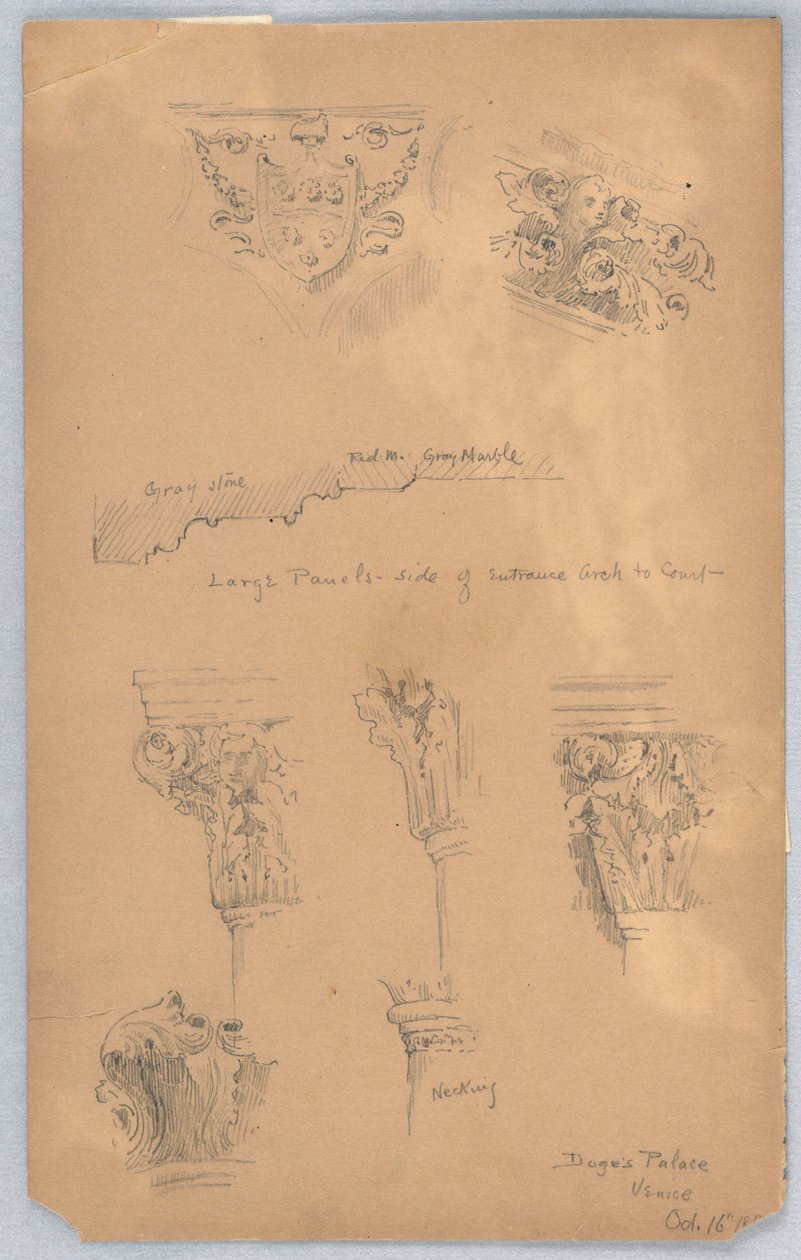 Palácio Ducal, Veneza de Arnold William Brunner