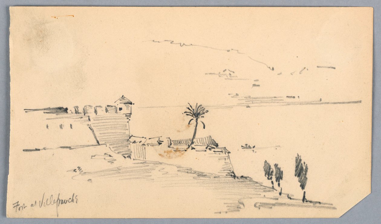 Forte em Villefranche de Arnold William Brunner