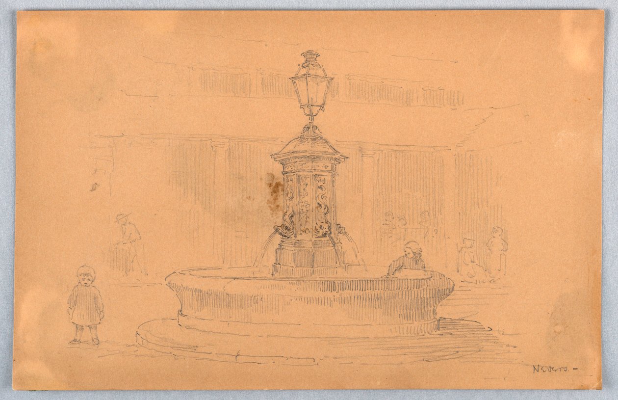 Fonte em Nevers de Arnold William Brunner