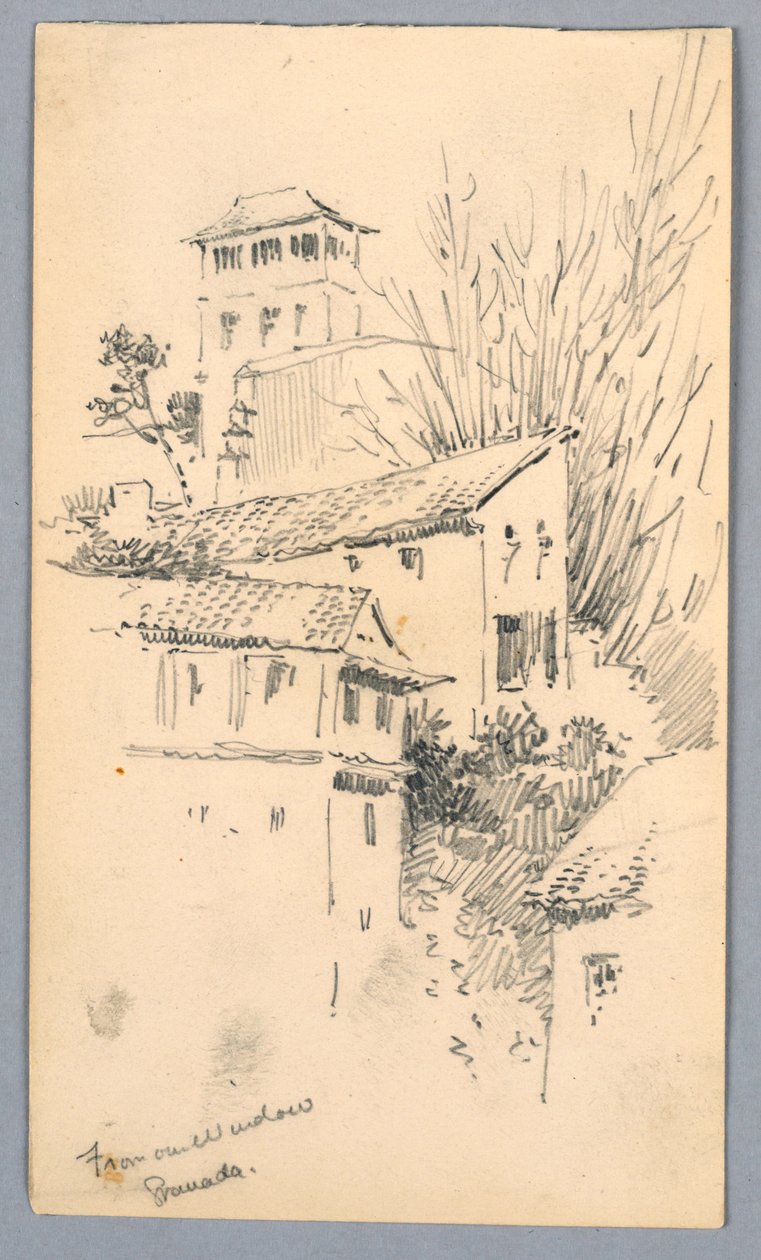 Da nossa janela Granada de Arnold William Brunner