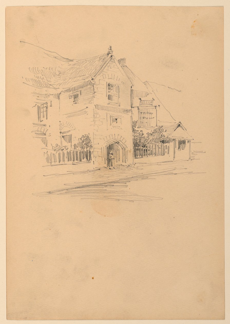 Casa em uma rua de Arnold William Brunner