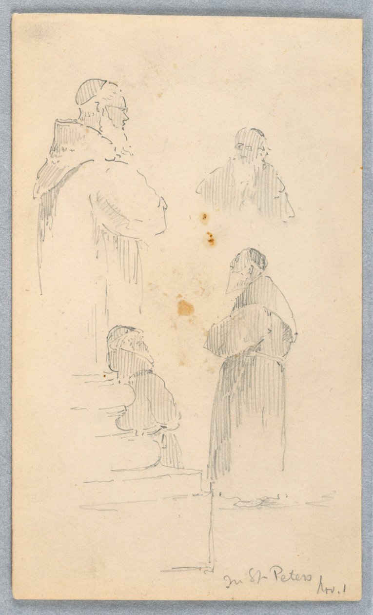 Em São Pedro, Roma de Arnold William Brunner