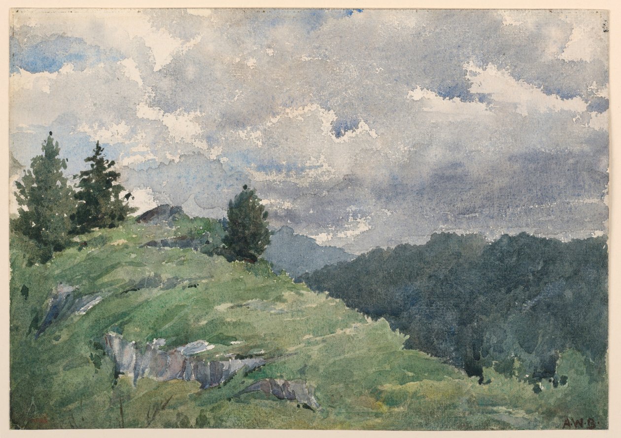 Paisagem de Arnold William Brunner