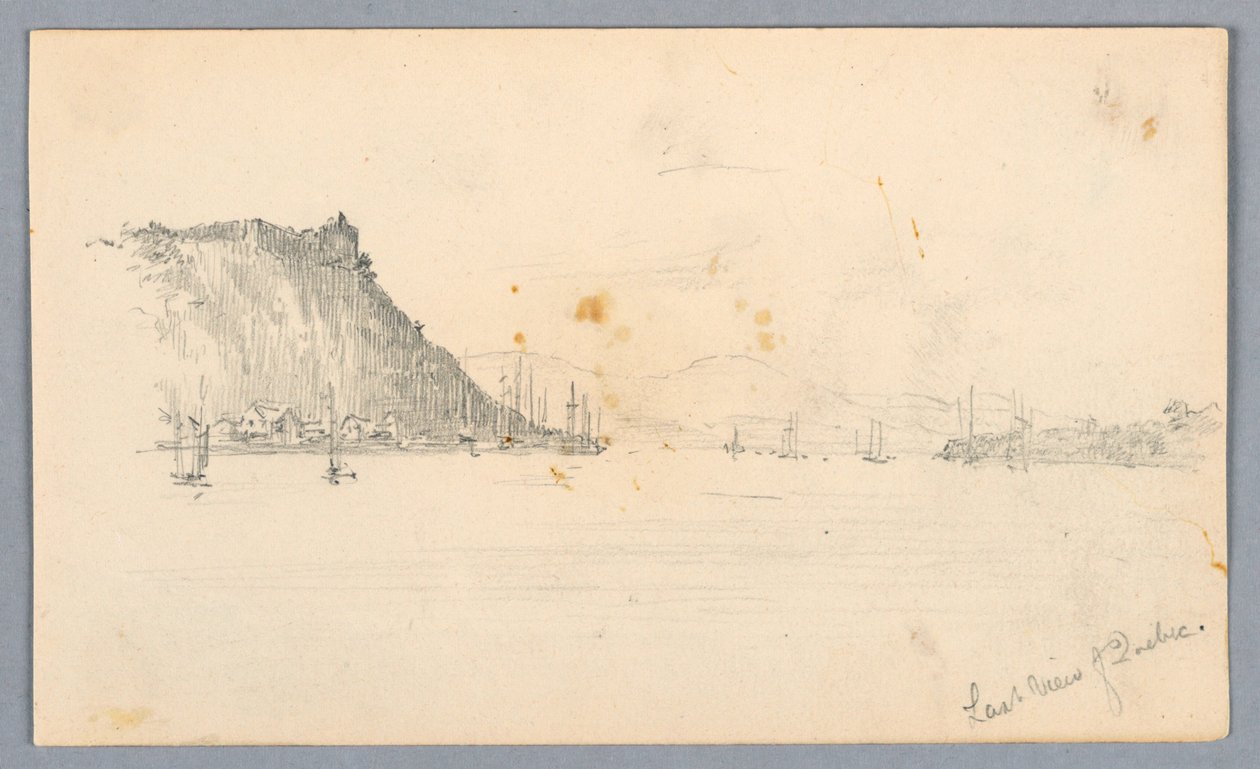 Última vista de Quebec de Arnold William Brunner
