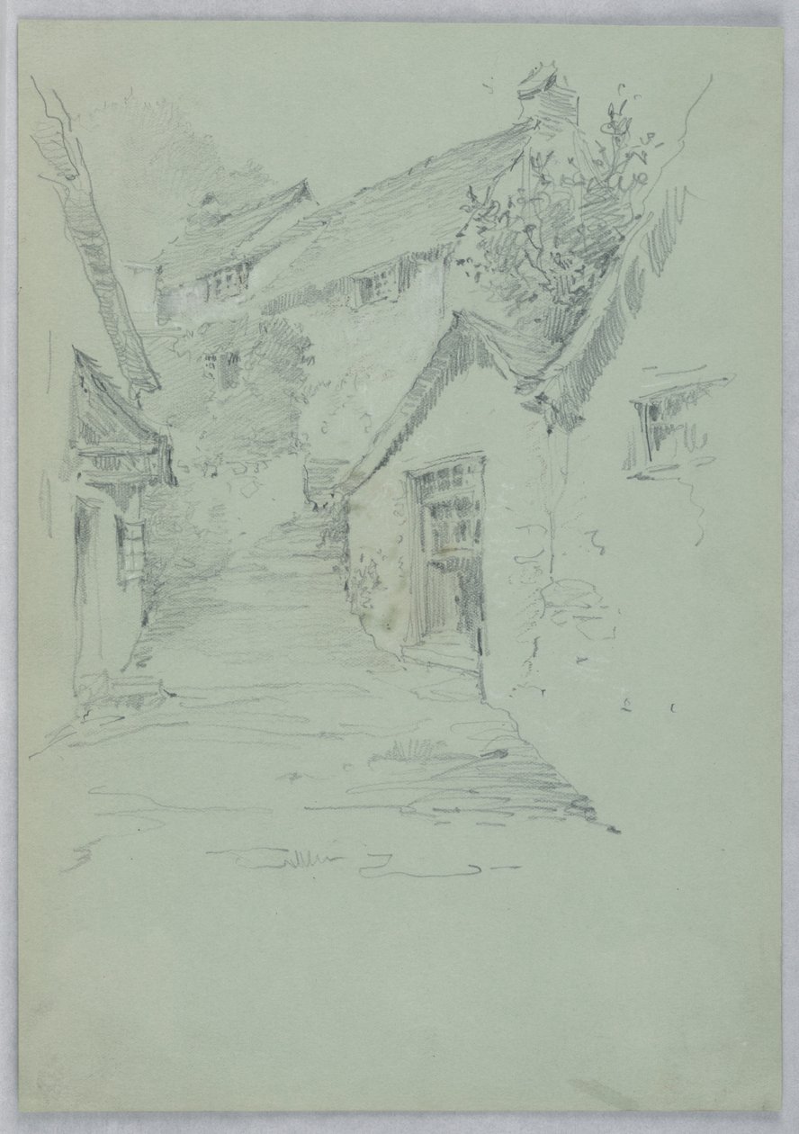 Passos estreitos entre as casas de Arnold William Brunner