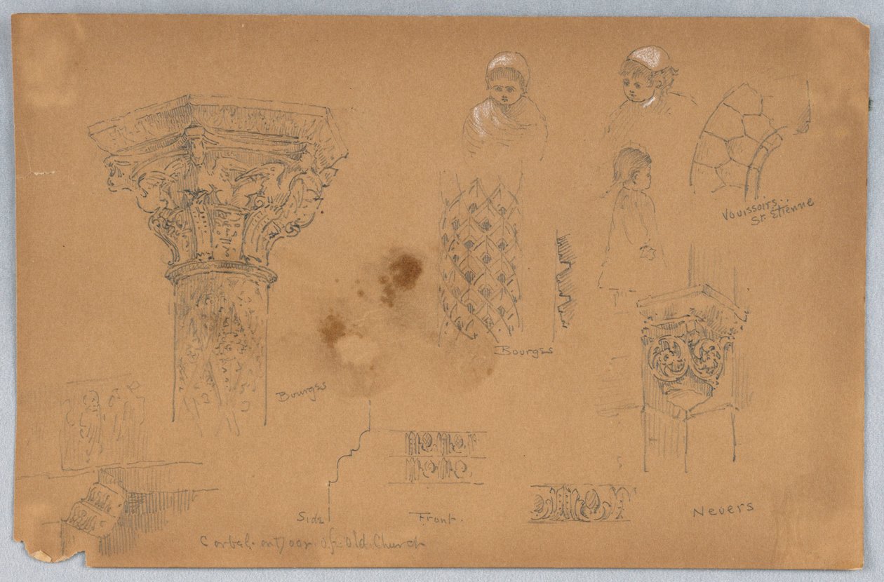 Nevers e Bourges de Arnold William Brunner