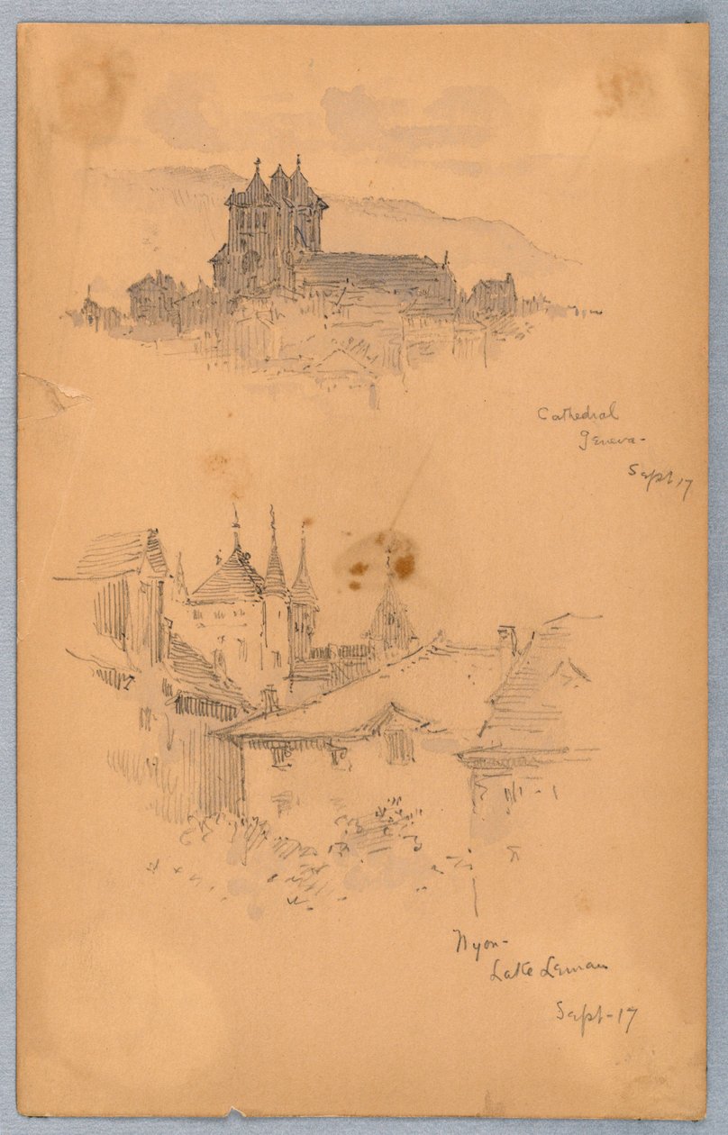 Nyon, Catedral de Genebra de Arnold William Brunner