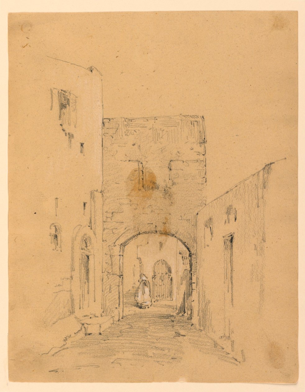 Rua em Tânger de Arnold William Brunner