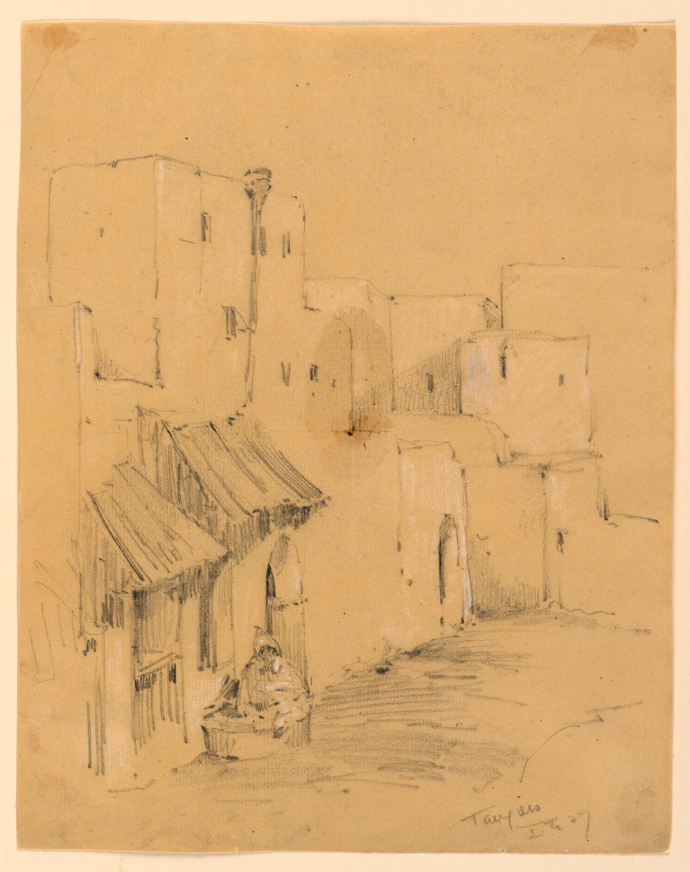 Rua em Tânger de Arnold William Brunner