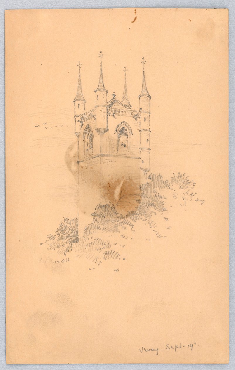 Torre em Vevay de Arnold William Brunner