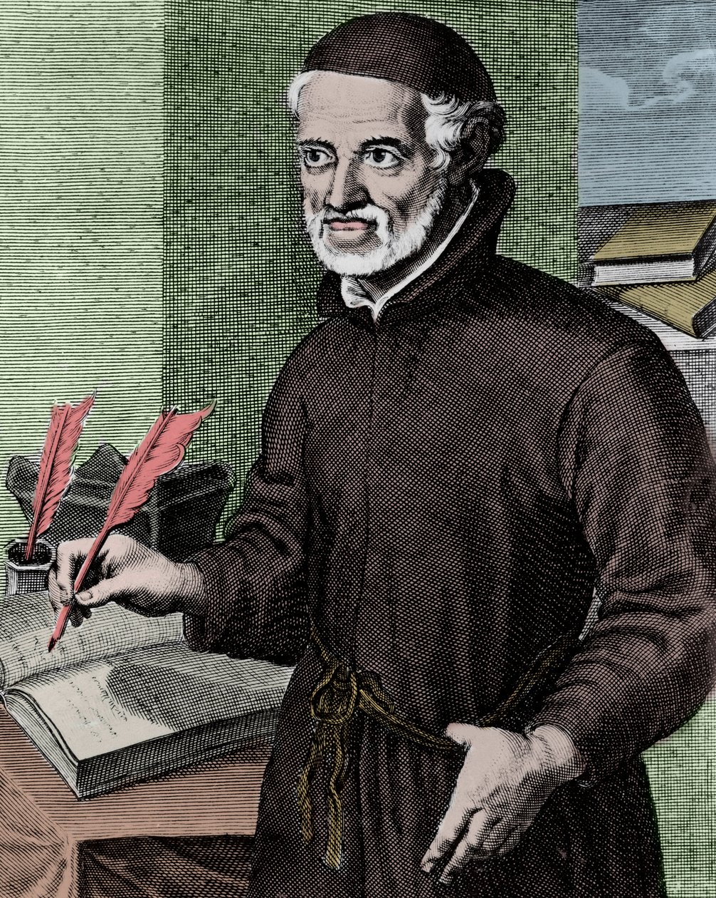 Pere Antonio VIEIRA (1608-1697) Jesuite, Evangelizador dos Índios do Brasil - Gravura de Arnold van Westerhout (1651-1725) - Retrato de Antonio Vieira (1608-1697), padre e escritor jesuíta português de Arnold van Westerhout