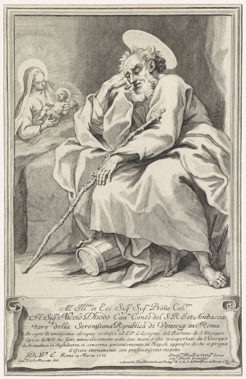 José Adormecido de Arnold van Westerhout