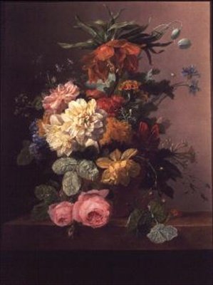 Natureza morta de Flores (par a 63509) de Arnoldus Bloemers