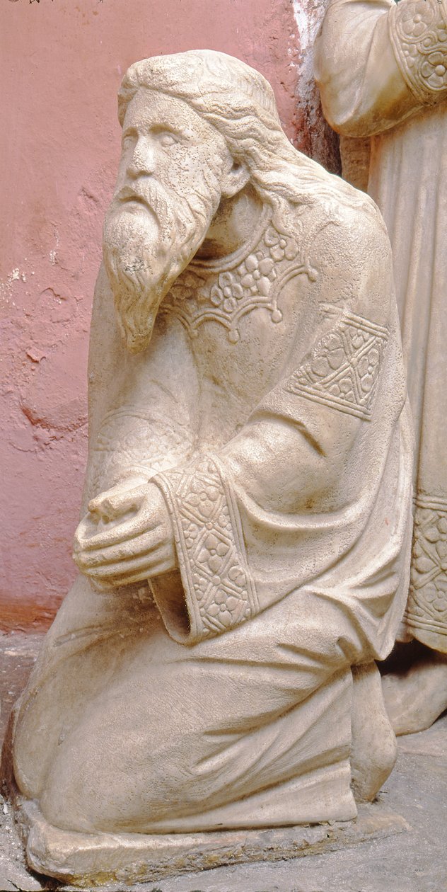 Mago ajoelhado (mármore) de Arnolfo di Cambio