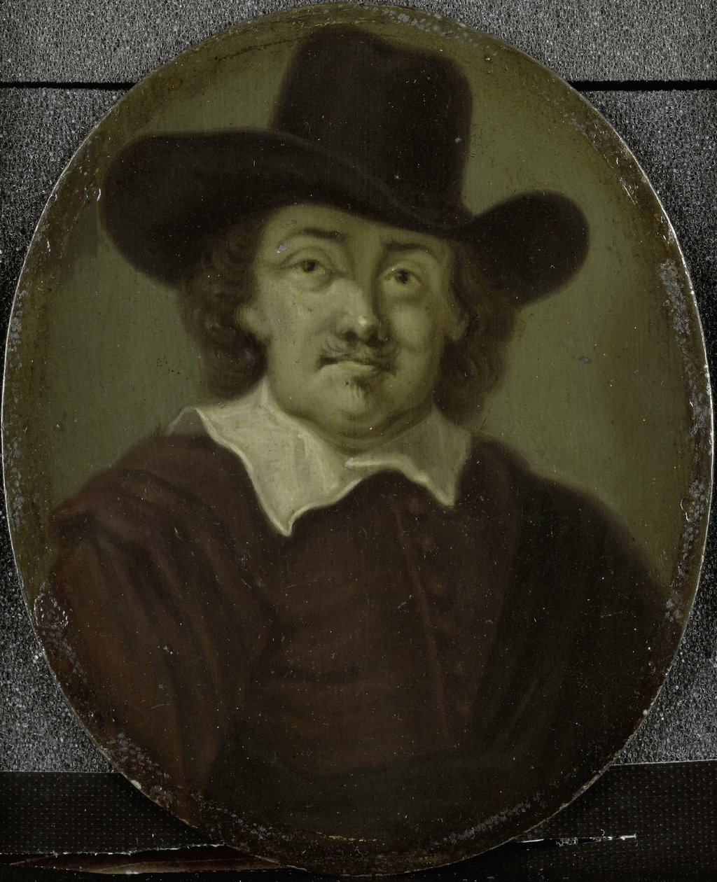 Retrato de Jeremias de Decker, Poeta em Amsterdã de Arnoud van Halen
