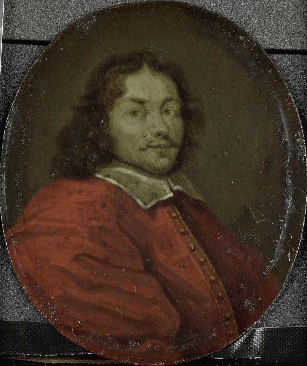 Retrato de Matthijs Gansneb, chamado Tengnagel, poeta em Amsterdão de Arnoud van Halen