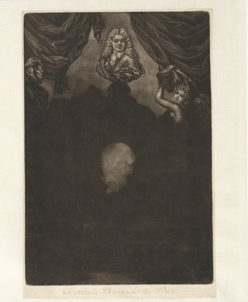 Retrato de Matthew Brouërius de Nidek de Arnoud van Halen