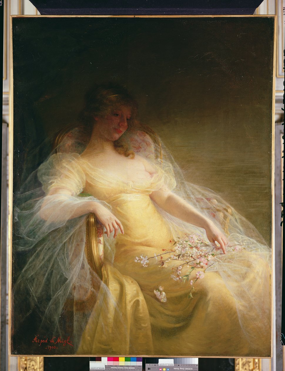 Retrato de uma mulher de Arpad Migl