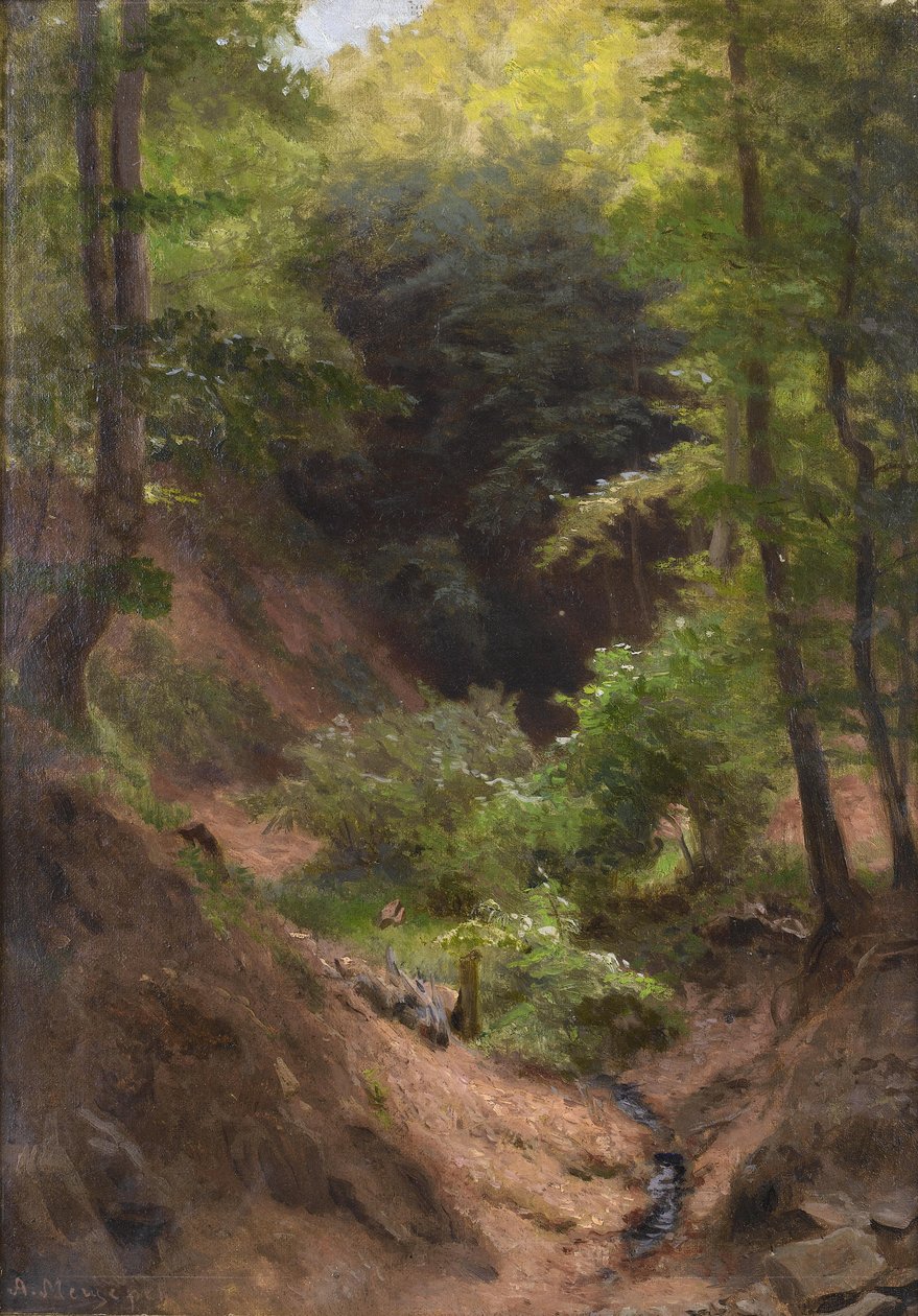 A calma de uma clareira de Arseniy Ivanovich Meshchersky
