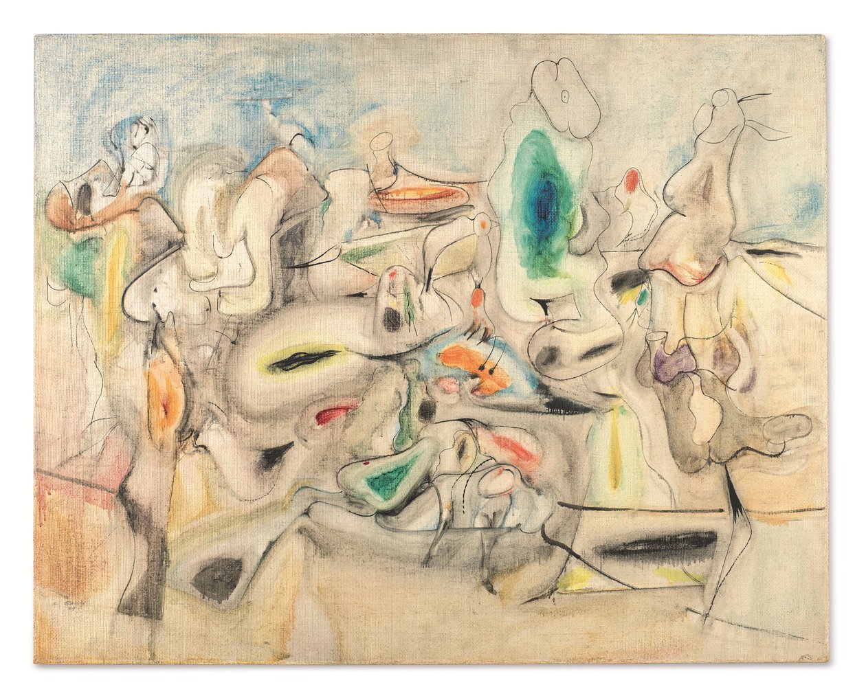 Boa tarde, Sra. Lincoln de Arshile Gorky