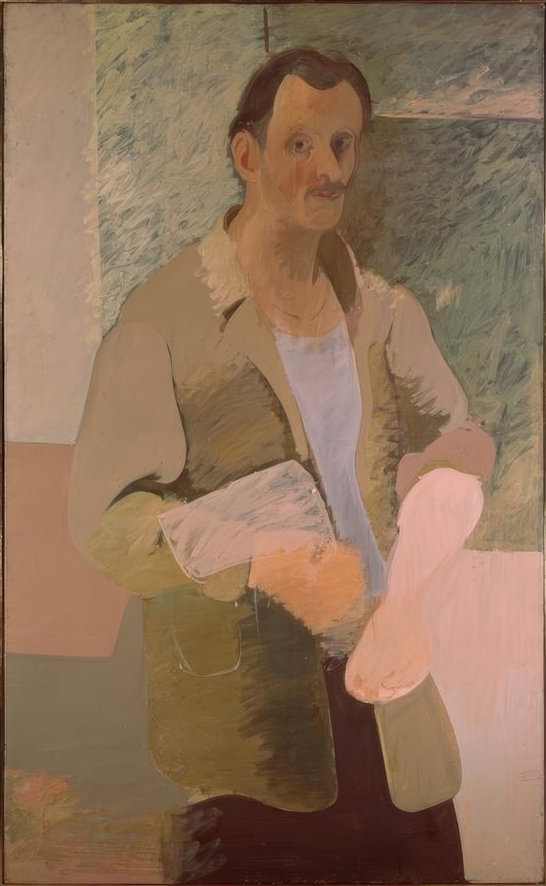 auto-retrato de Arshile Gorky