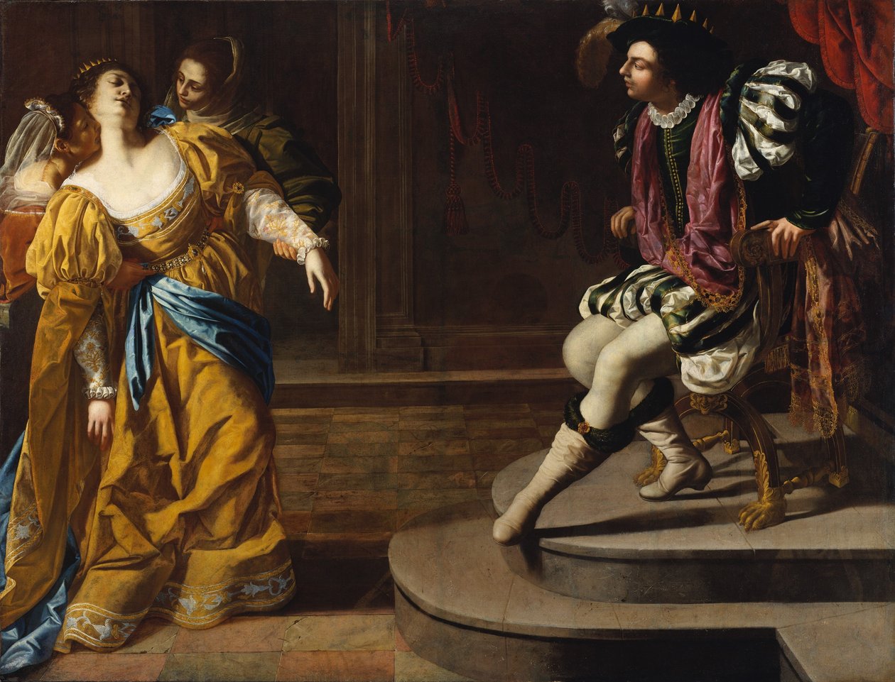 Ester e Assuero de Artemisia Gentileschi