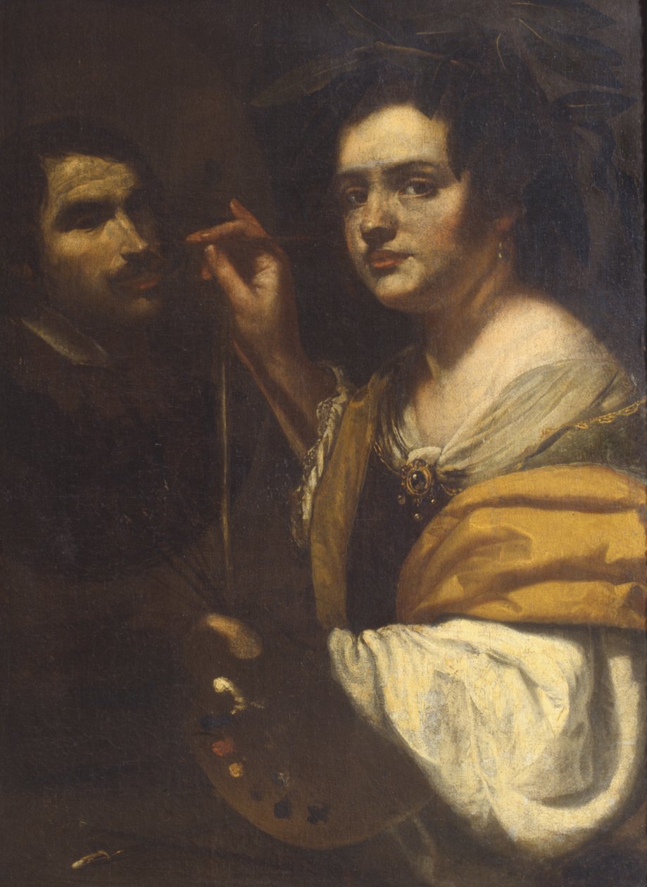 Auto-retrato de Artemisia Gentileschi