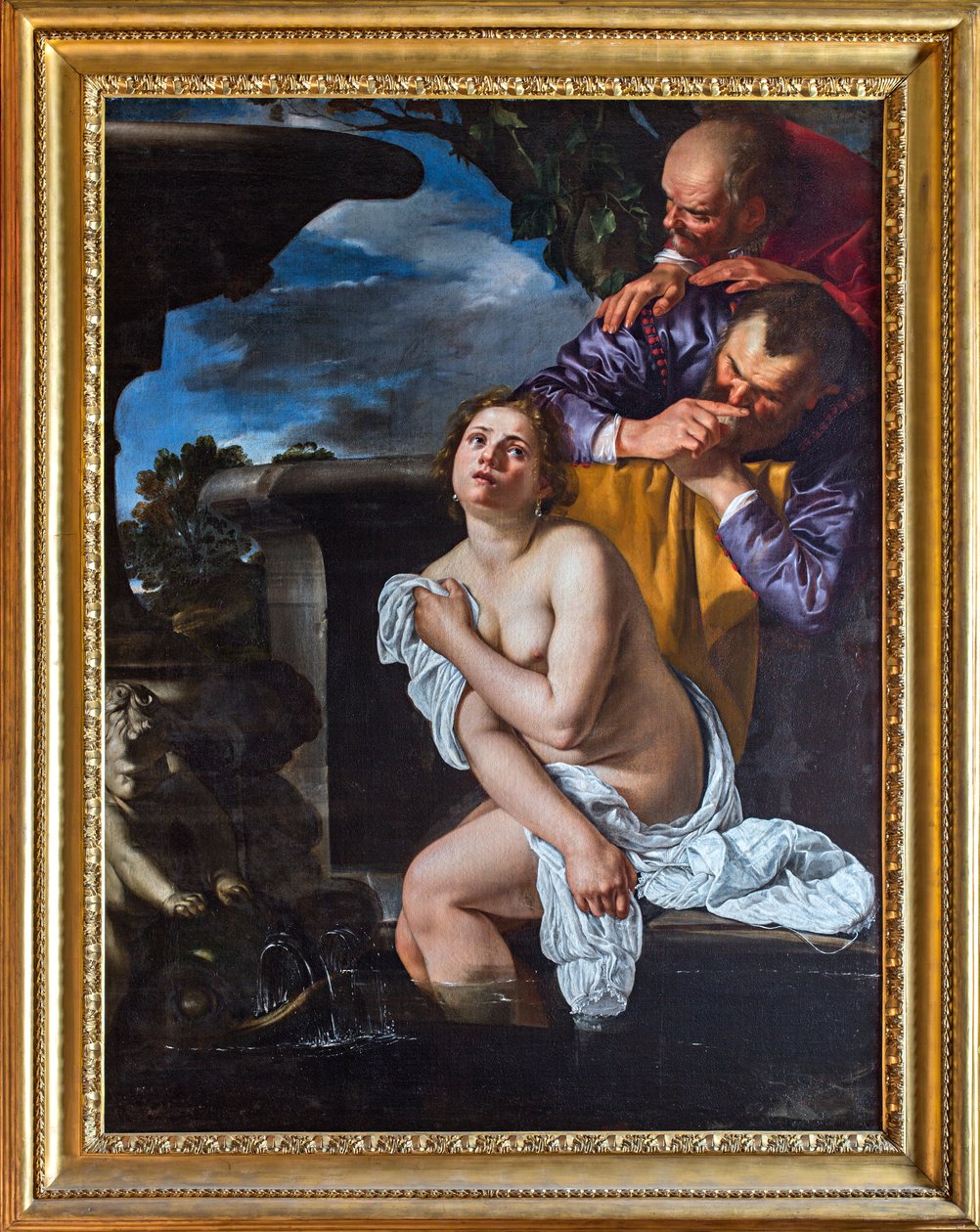 Susannah e os Anciãos, 1622 de Artemisia Gentileschi